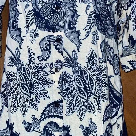 Melange Paisley Dress- XS - Picture 3 of 11